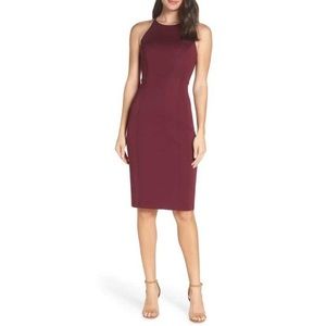 Chelsea28 Burgundy Dress